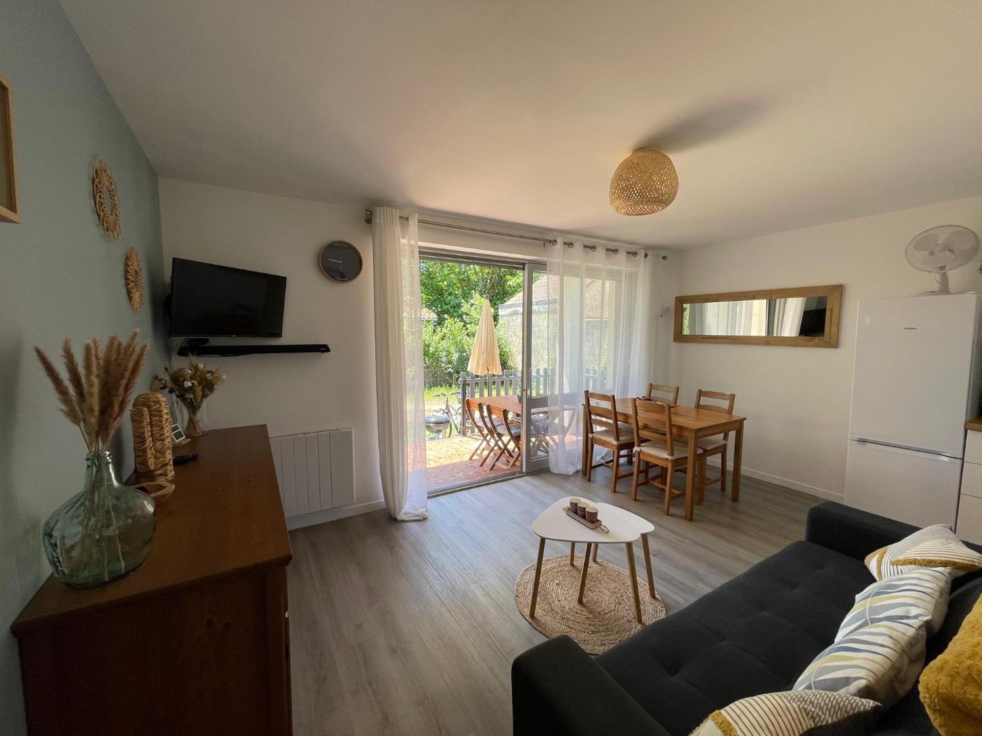 Appartement Avec Chambre, Terrasse Et Jardinet Proche Plage, Foret Pins, Piste Cyclable, Lac Mimizan-Plage Εξωτερικό φωτογραφία