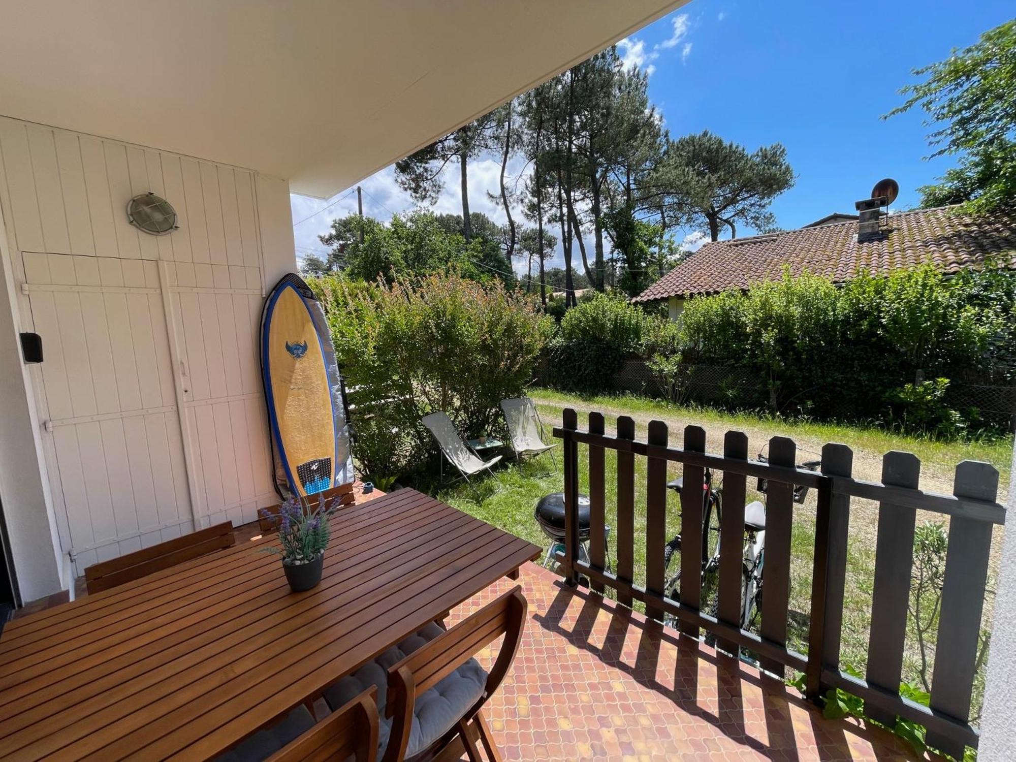 Appartement Avec Chambre, Terrasse Et Jardinet Proche Plage, Foret Pins, Piste Cyclable, Lac Mimizan-Plage Εξωτερικό φωτογραφία